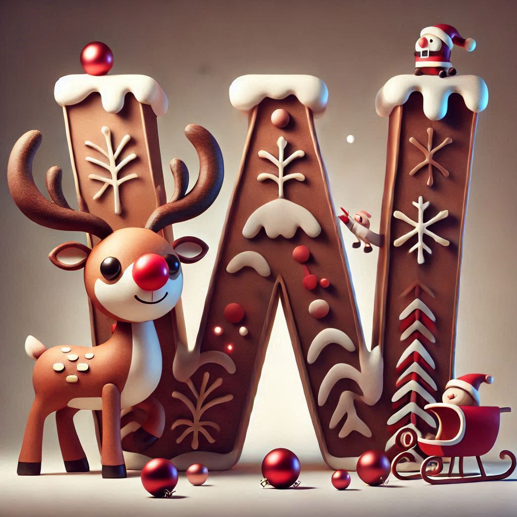 Rudolph — litera W (wariant 2)