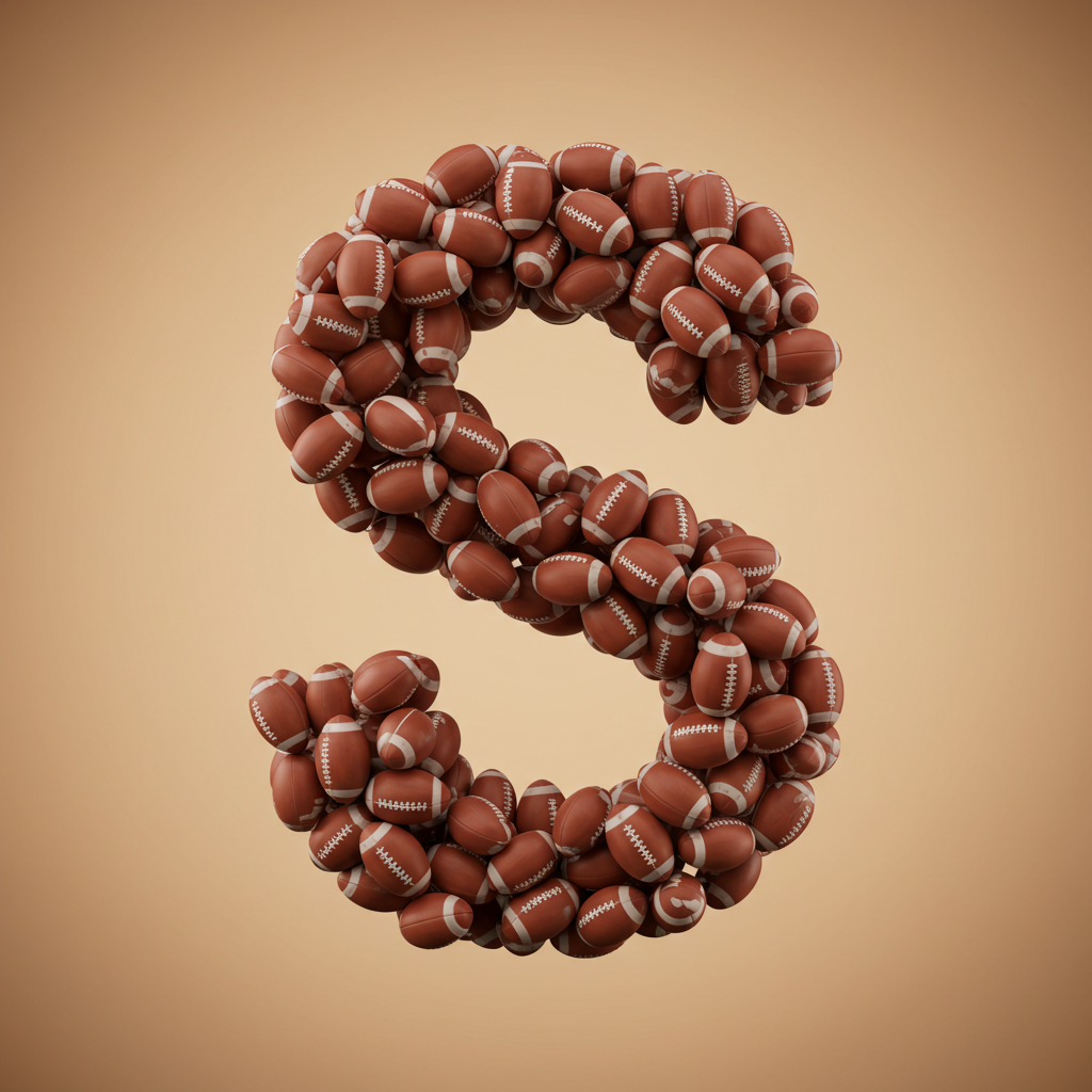 Rugby balls — litera S