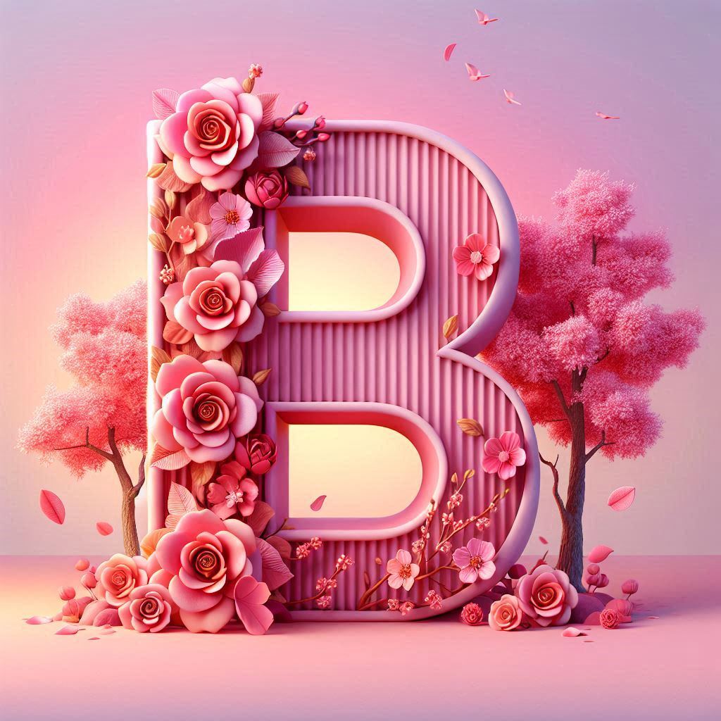 Sakura tree 2 — litera B (wariant 2)
