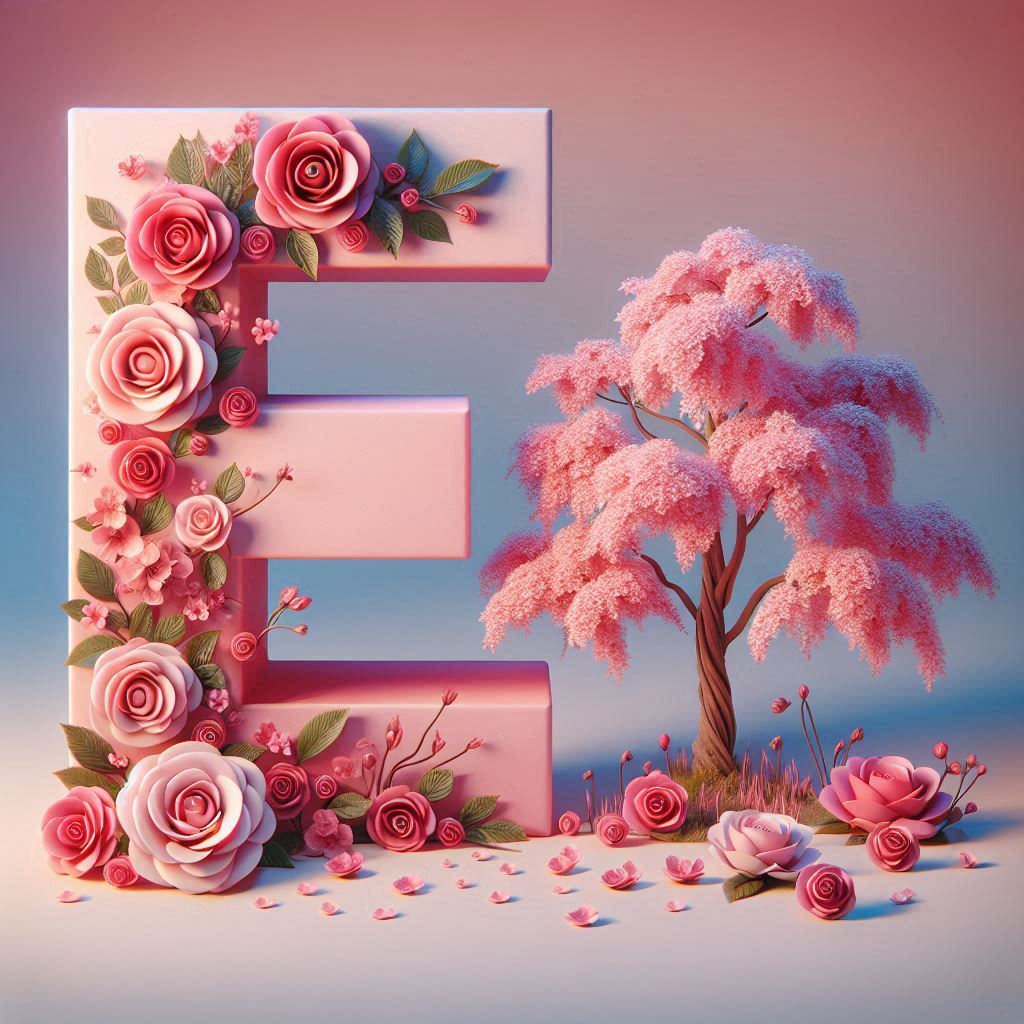 Sakura tree 2 — litera E