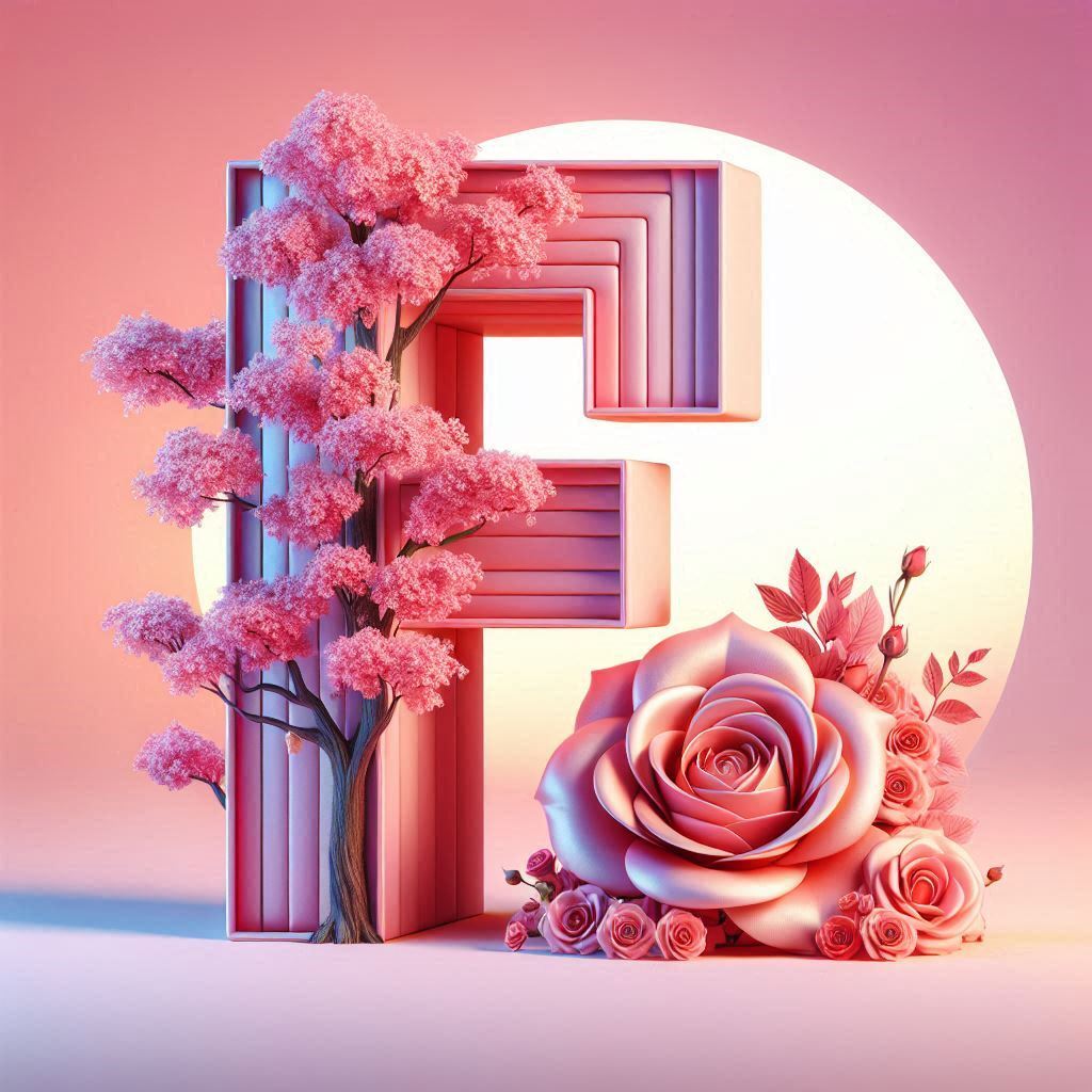 Sakura tree 2 — litera F