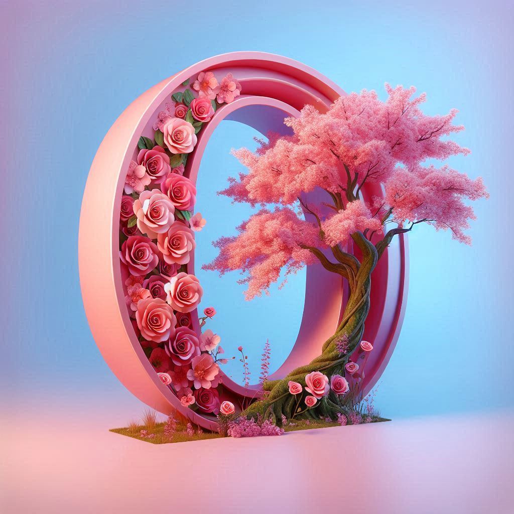 Sakura tree 2 — litera O