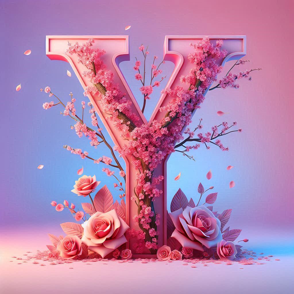 Sakura tree 2 — litera Y (wariant 2)