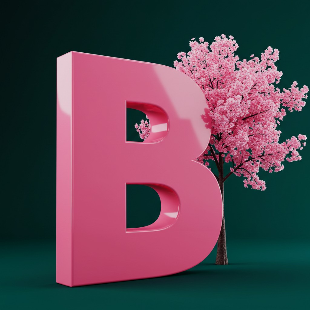 Sakura tree — litera B