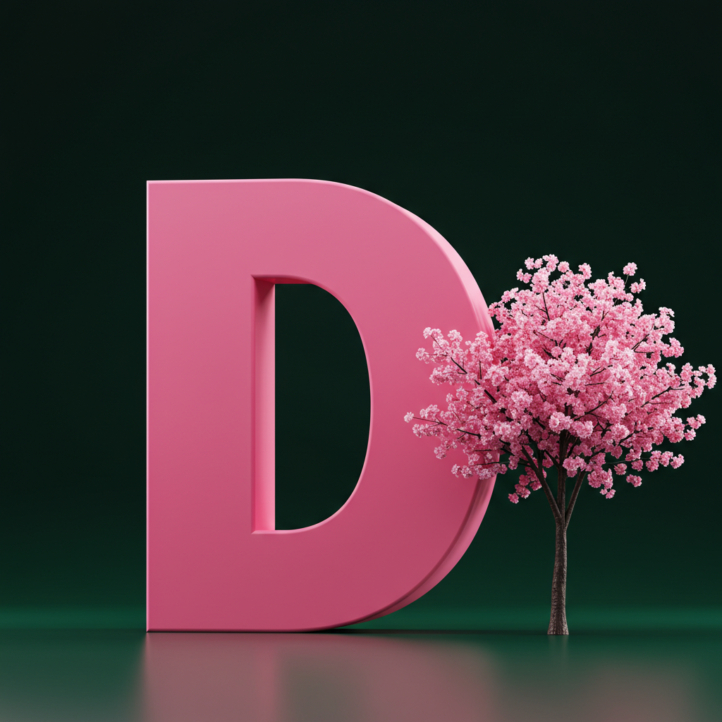 Sakura tree — litera D