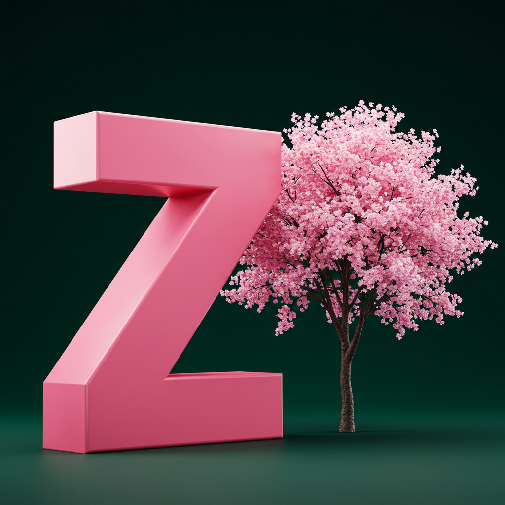 Sakura tree — litera Z (wariant 2)