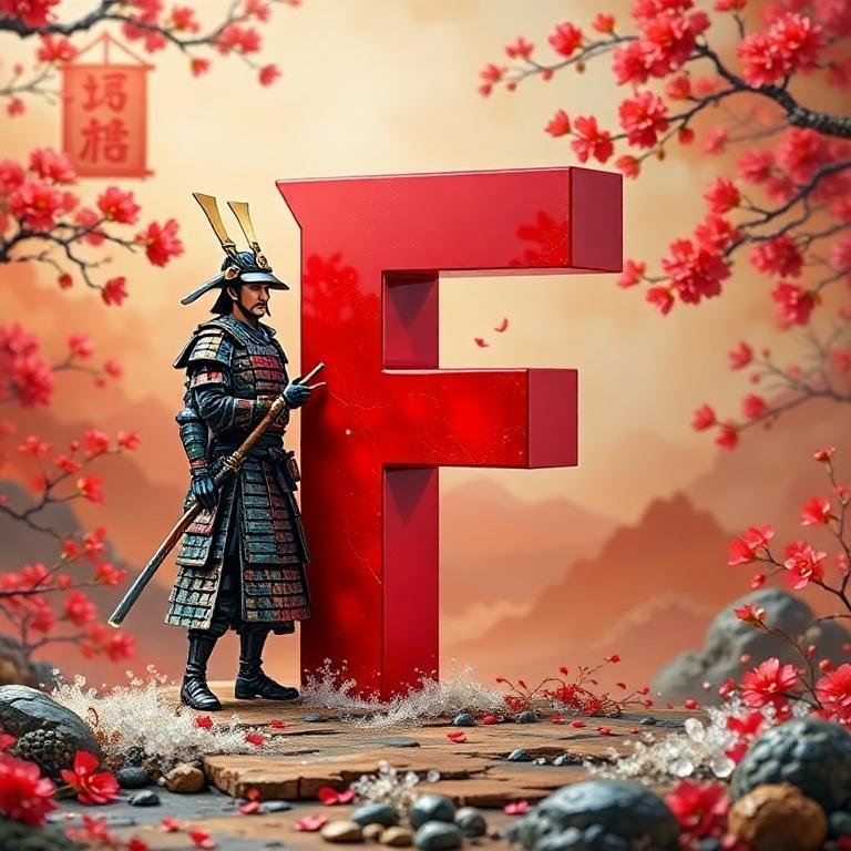 Samurai — litera F