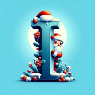 Santa Claus — litera I (wariant 2)