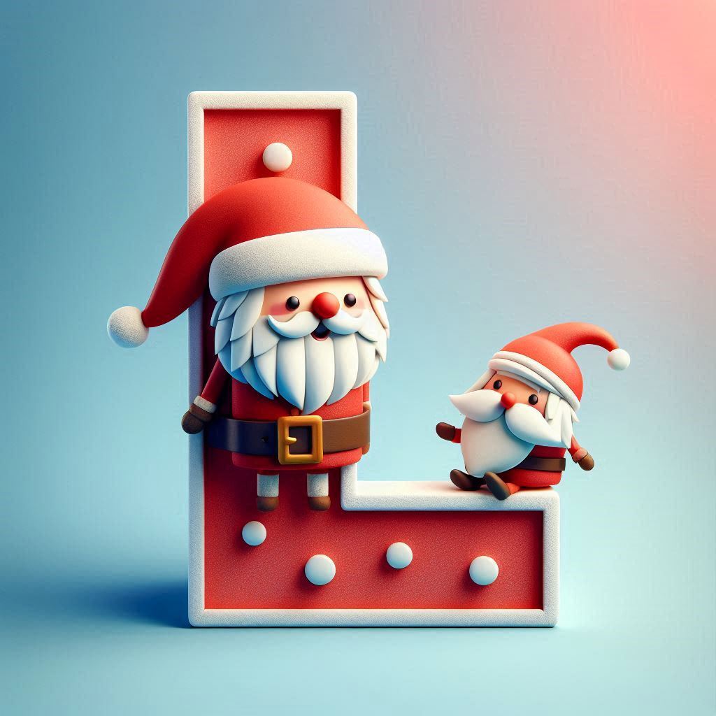 Santa Claus — litera L