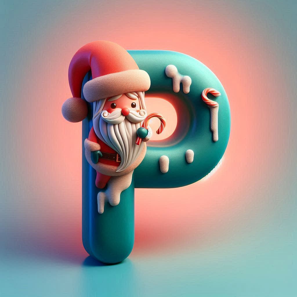 Santa Claus — litera P