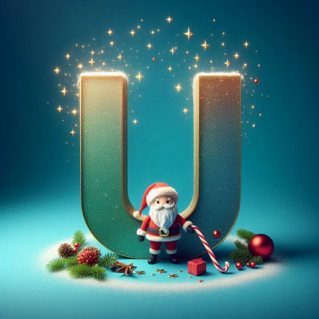 Santa Claus — litera U (wariant 2)