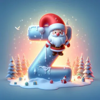 Santa Claus — litera Z (wariant 2)