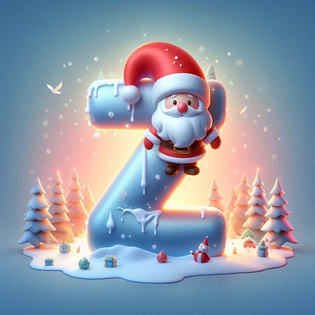 Santa Claus — litera Z (wariant 2)