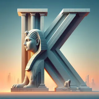 Sfinks — litera K
