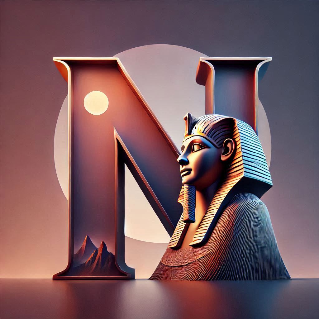 Sfinks — litera N