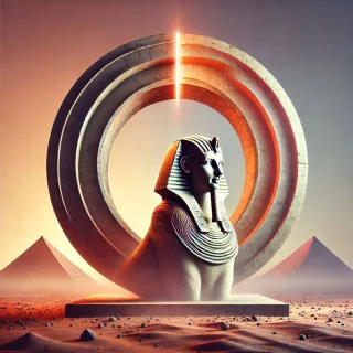 Sfinks — litera O (wariant 2)