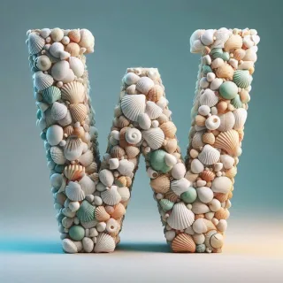 Shells — litera W