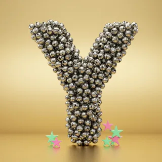 Silver bells — litera Y (wariant 2)