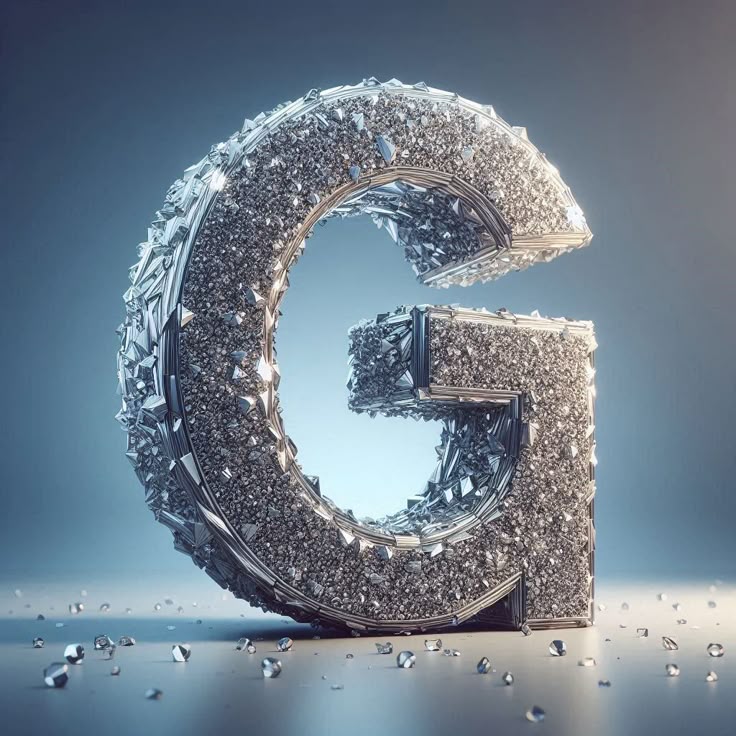 Silver crystal — litera G
