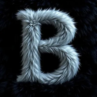 Silver fur — litera B