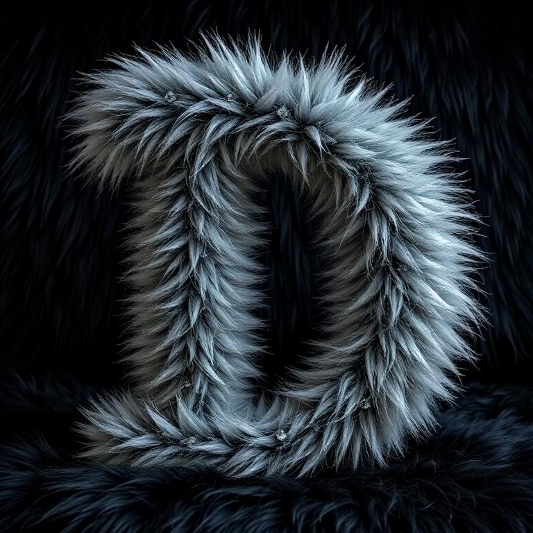 Silver fur — litera D