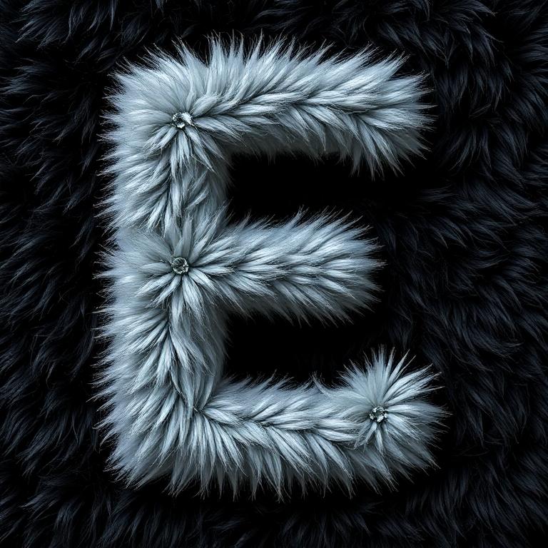 Silver fur — litera E