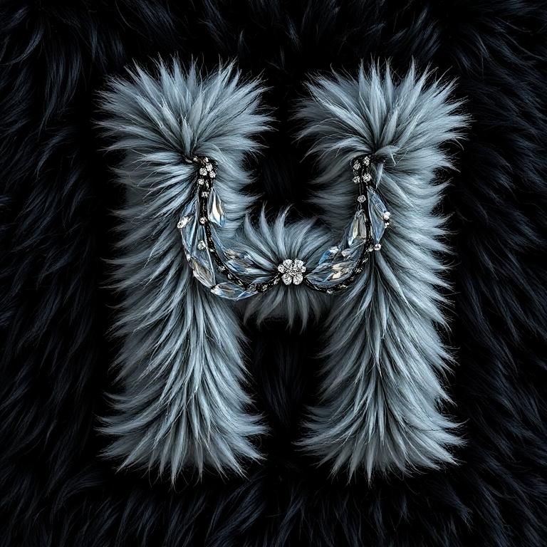 Silver fur — litera H