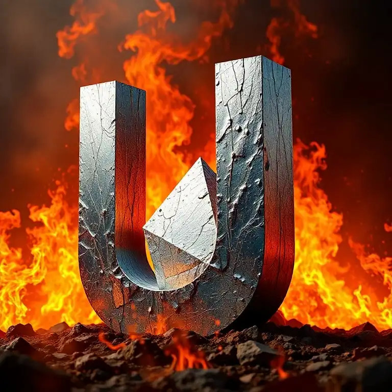 Silver piramid — litera U