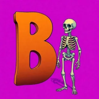 Skeleton — litera B