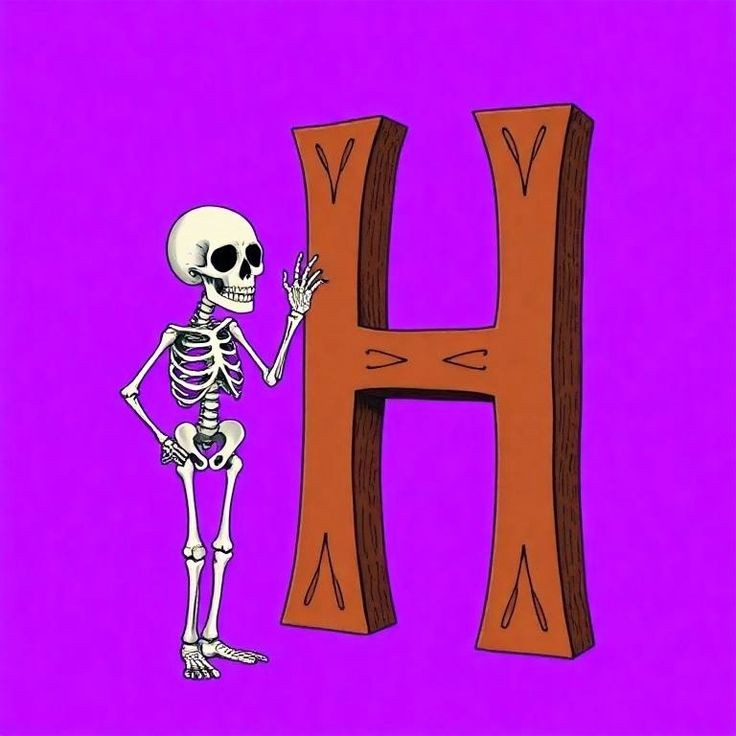Skeleton — litera H