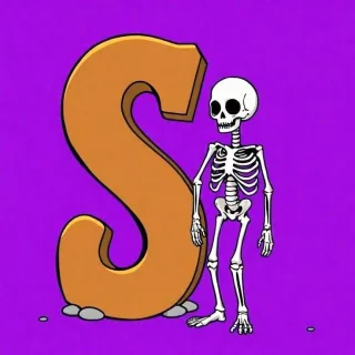 Skeleton — litera S