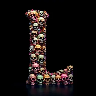 Skulls — litera L