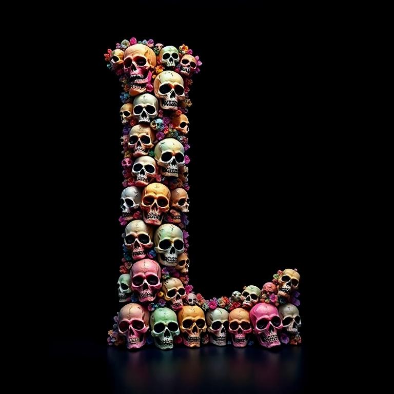 Skulls — litera L