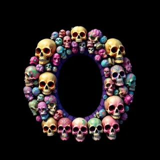 Skulls — litera O