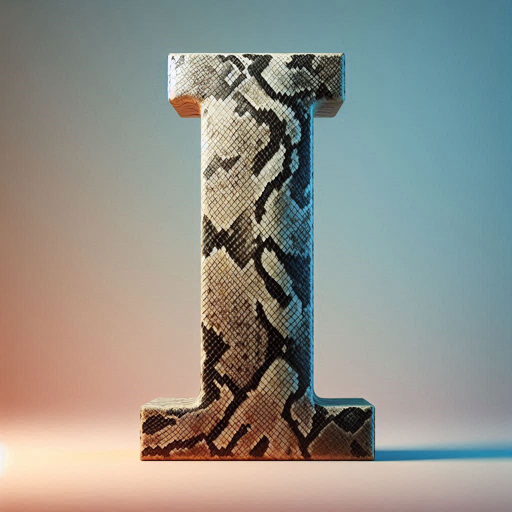 Snake leather — litera I