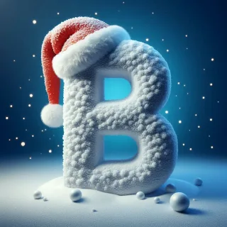 Snow 3 — litera B (wariant 2)