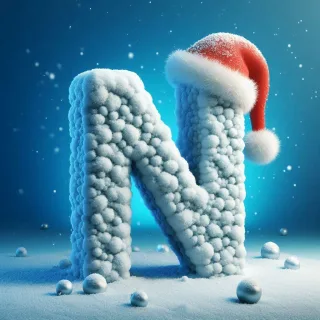 Snow 3 — litera N