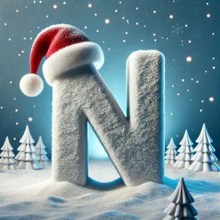 Snow 3 — litera N (wariant 2)