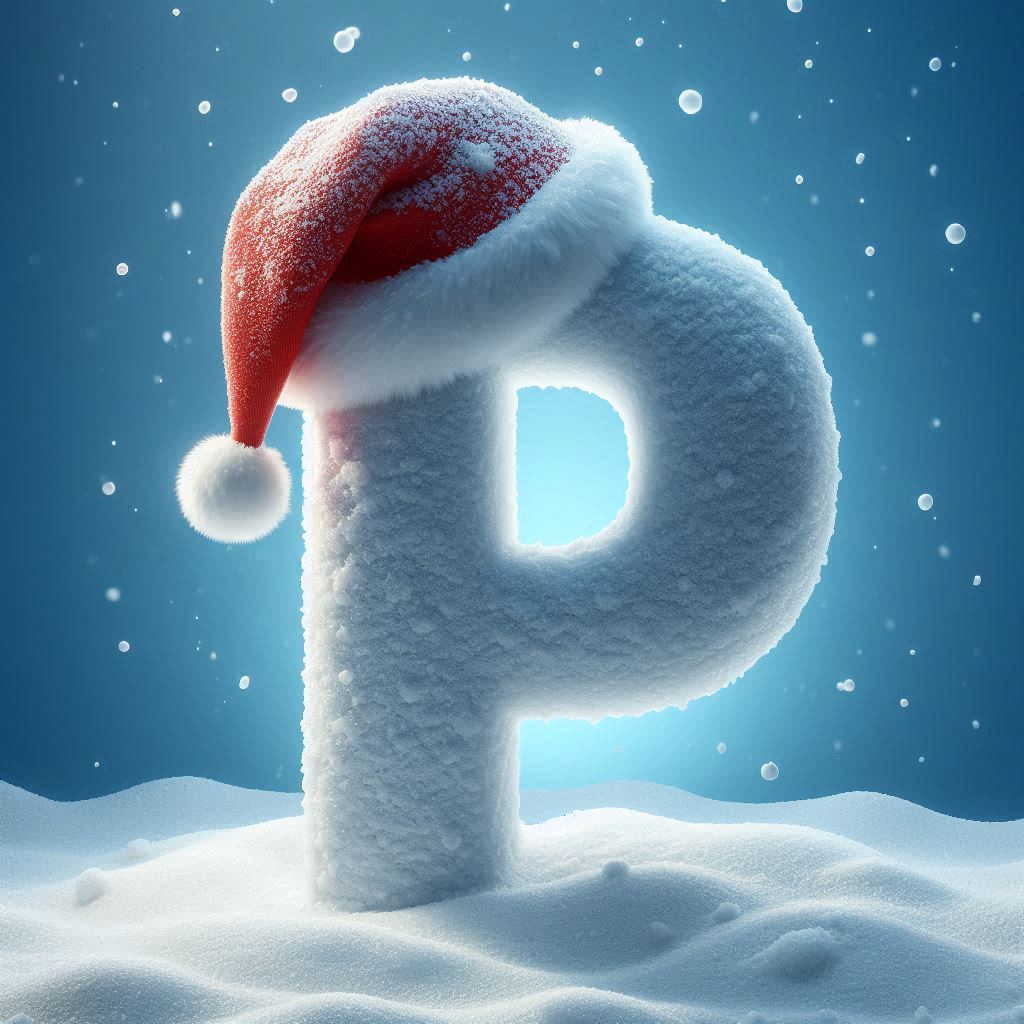 Snow 3 — litera P (wariant 2)