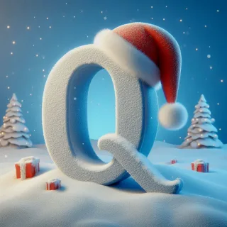 Snow 3 — litera Q (wariant 2)