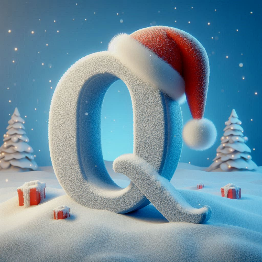 Snow 3 — litera Q (wariant 2)