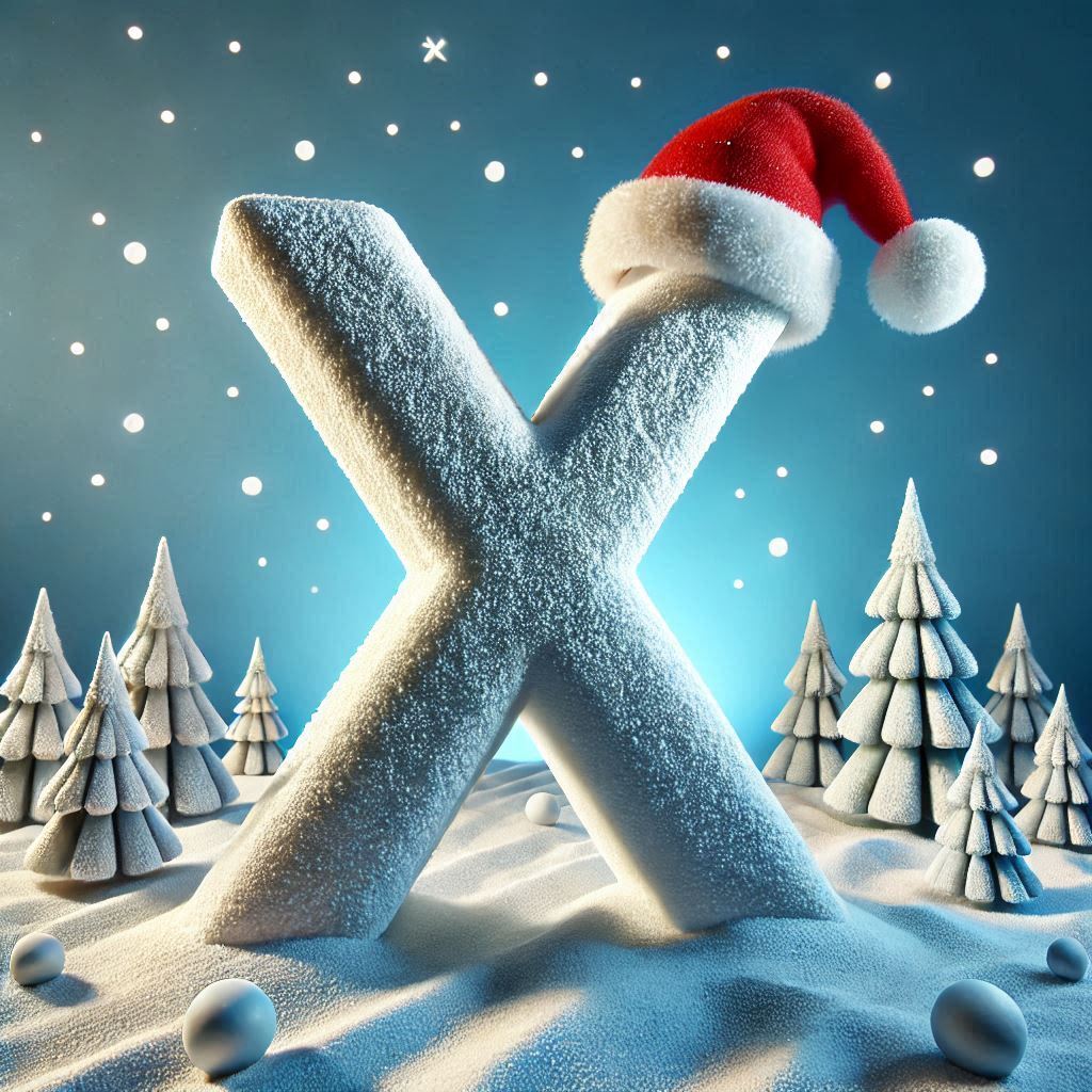 Snow 3 — litera X (wariant 2)
