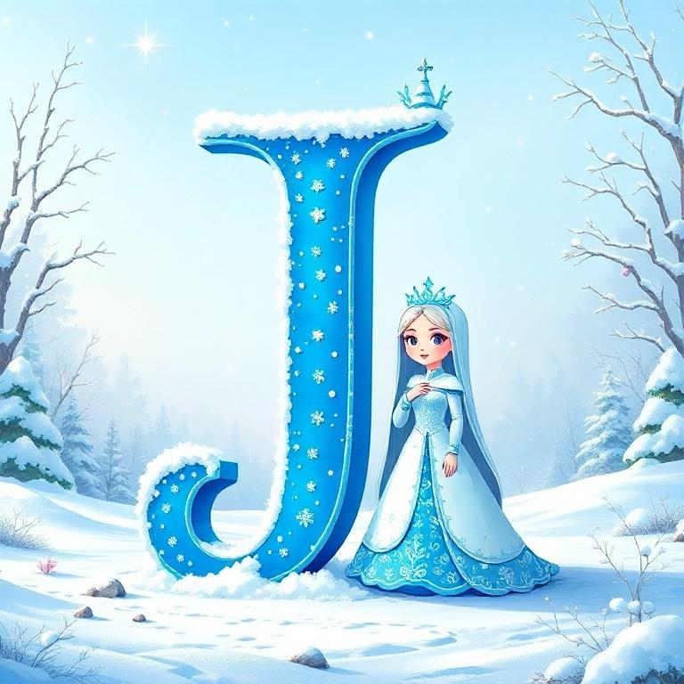 Snow queen — litera J