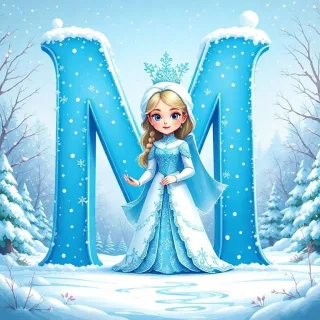 Snow queen — litera M