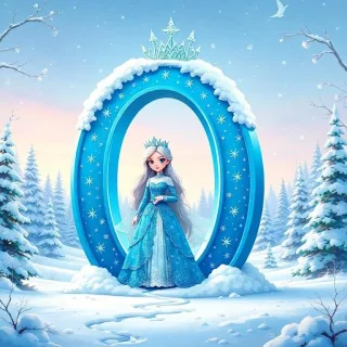 Snow queen — litera O