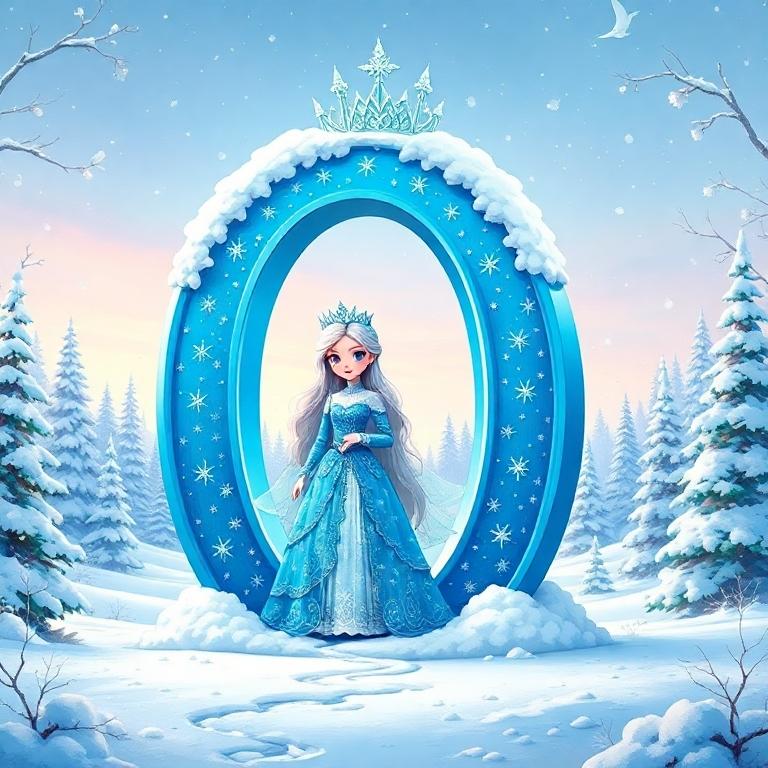 Snow queen — litera O