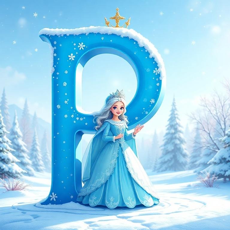 Snow queen — litera P