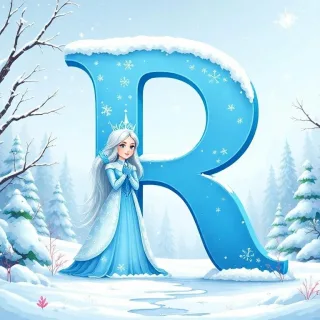Snow queen — litera R