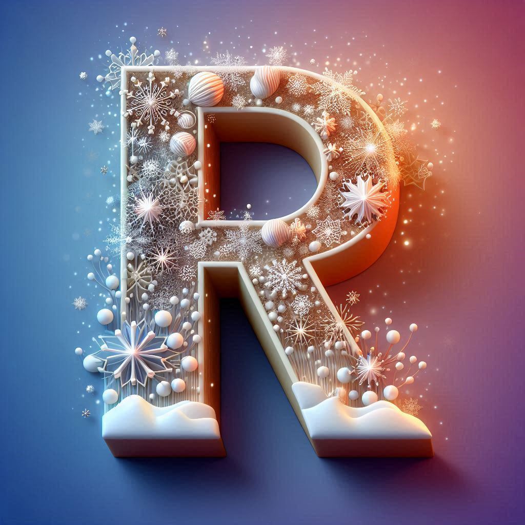 Snow — litera R