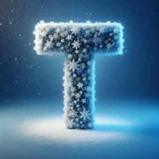 Snow — litera T